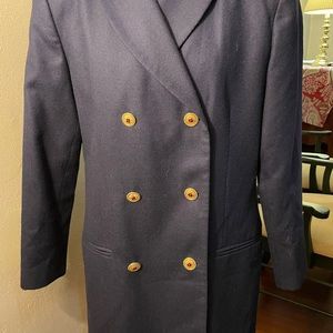 Double-breasted, Lined Wool Suit